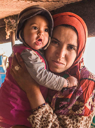 Berber Mother and Child