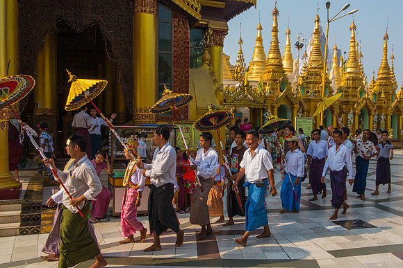 Thingyan Procession