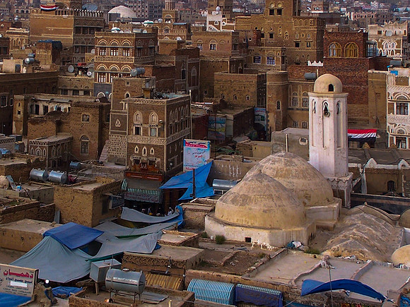 Souq, Old Sana'a, Yemen