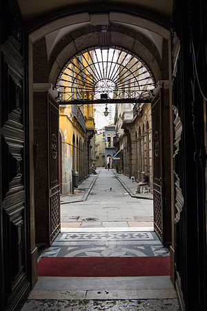 Church Door Rio de Janiero Brazil