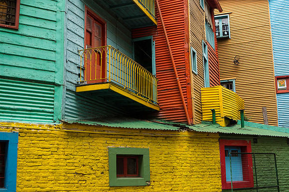 La Boca District Buenos Aries Argentina
