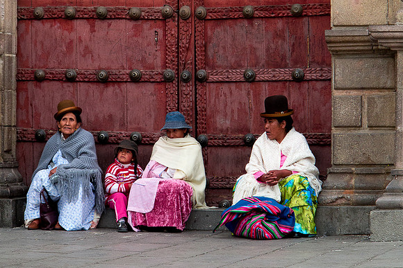 Bolivian Women La Paz